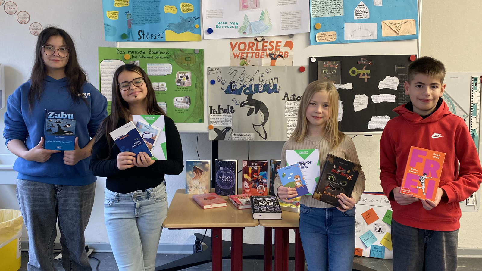 „Teuflisch gut“ im Vorlesewettbewerb der Oberschule Bevern