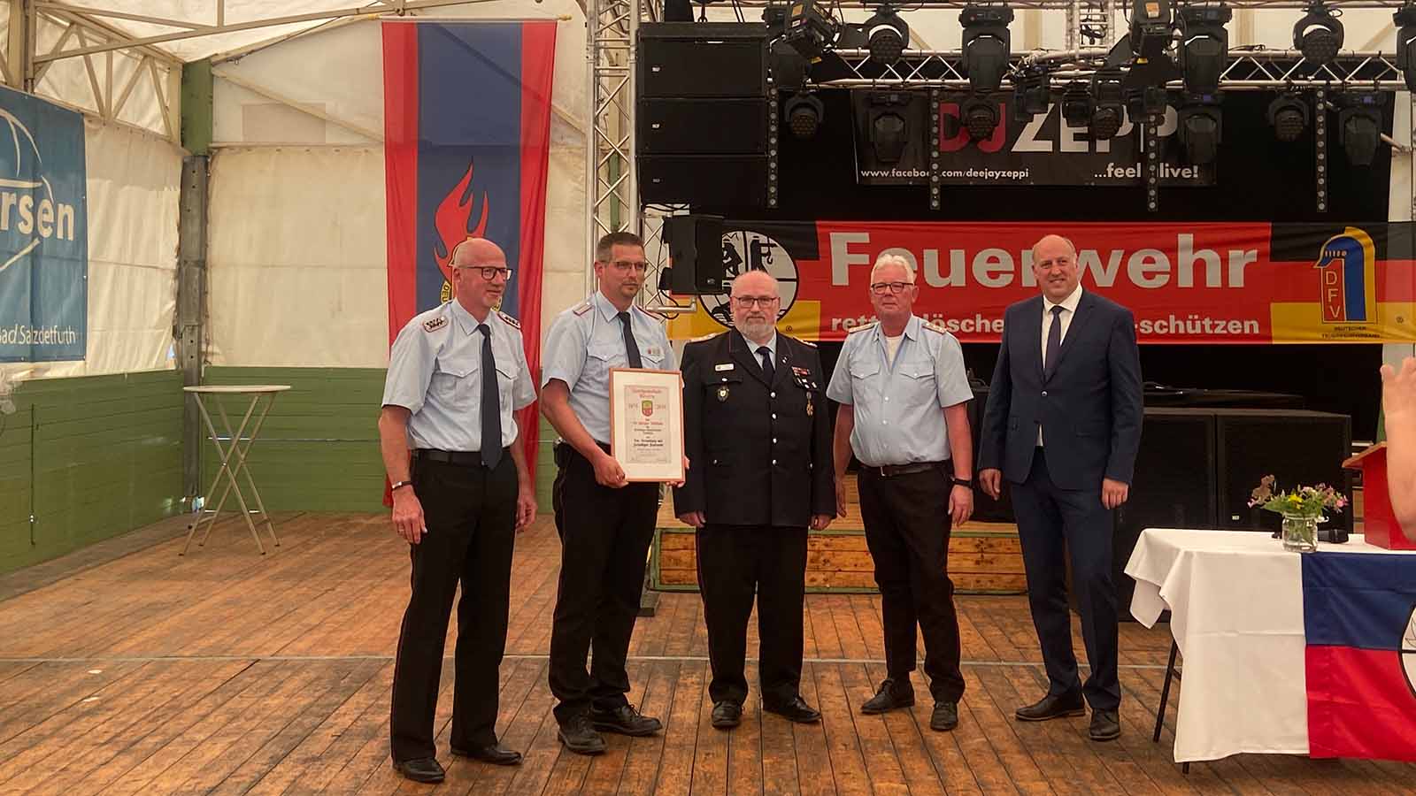 „Auf euch ist Verlass“: Reileifzen feiert 150 Jahre Freiwillige Feuerwehr