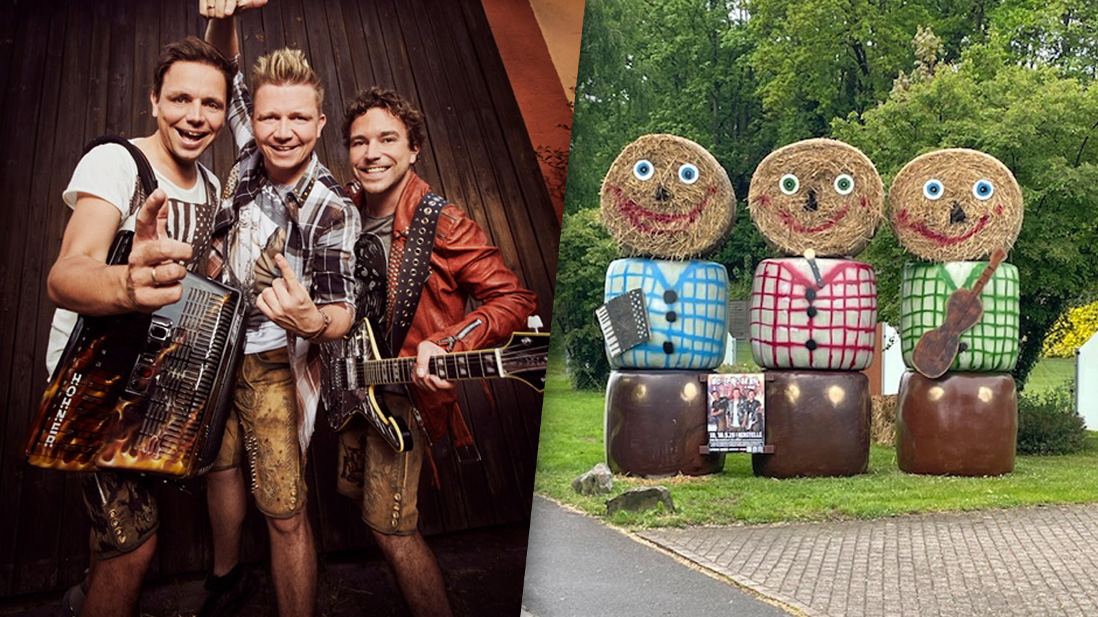 Dorfrocker live in Herstelle: Open-Air-Konzert am 18. Mai