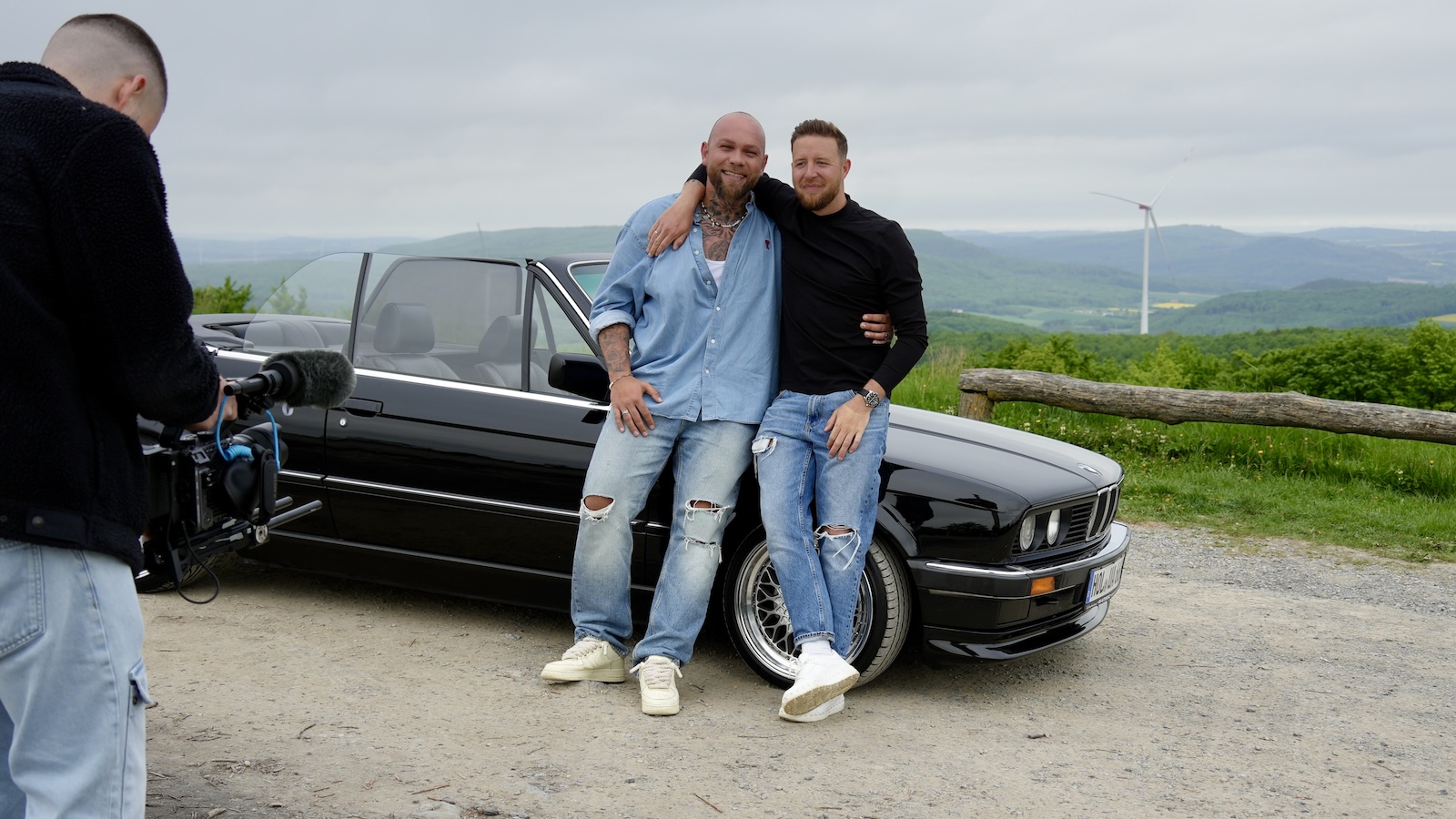 Dreharbeiten zur neuen Single „Mit dir“: Joshua Tappe dreht Musikvideo in der Heimat
