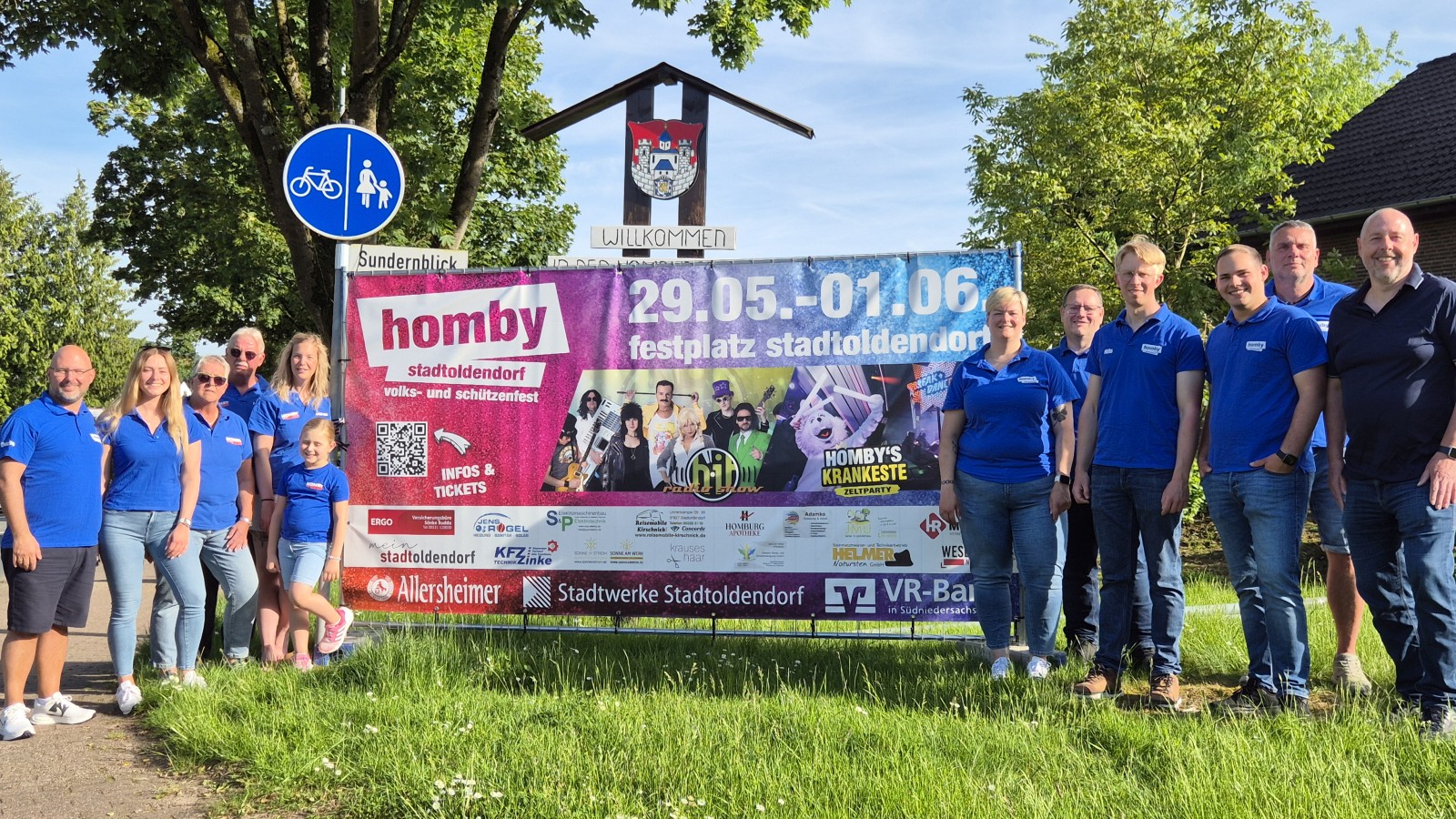 Am Freitag geht’s los: Homby’s Helferteam wirbt für vier Tage Homby in Stadtoldendorf
