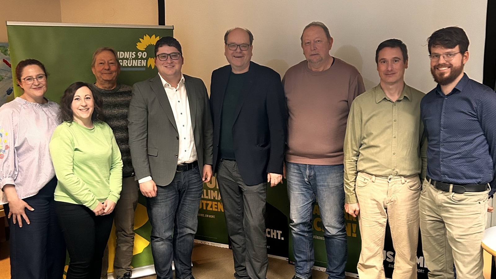Bündnis 90/Die Grünen verzichten auf eigenen Kandidaten und stellen sich geschlossen hinter Bjarne Allruth