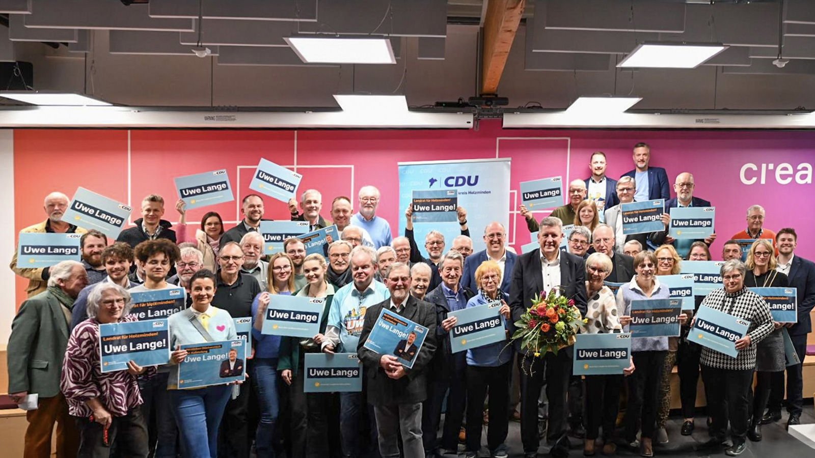 CDU-Kreisverband Holzminden nominiert Uwe Lange mit 89 Prozent als Landratskandidaten