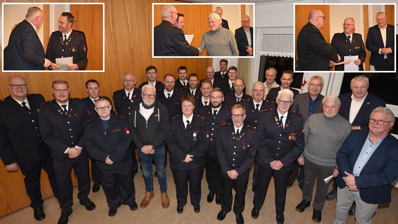 Ehrungen, Neubau und starke Einsatzbilanz bei der Jahreshauptversammlung der Löschgruppe Lüchtringen
